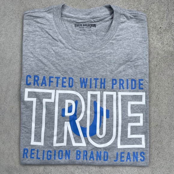 NWT True Religion T-shirt - size L - Picture 7 of 7